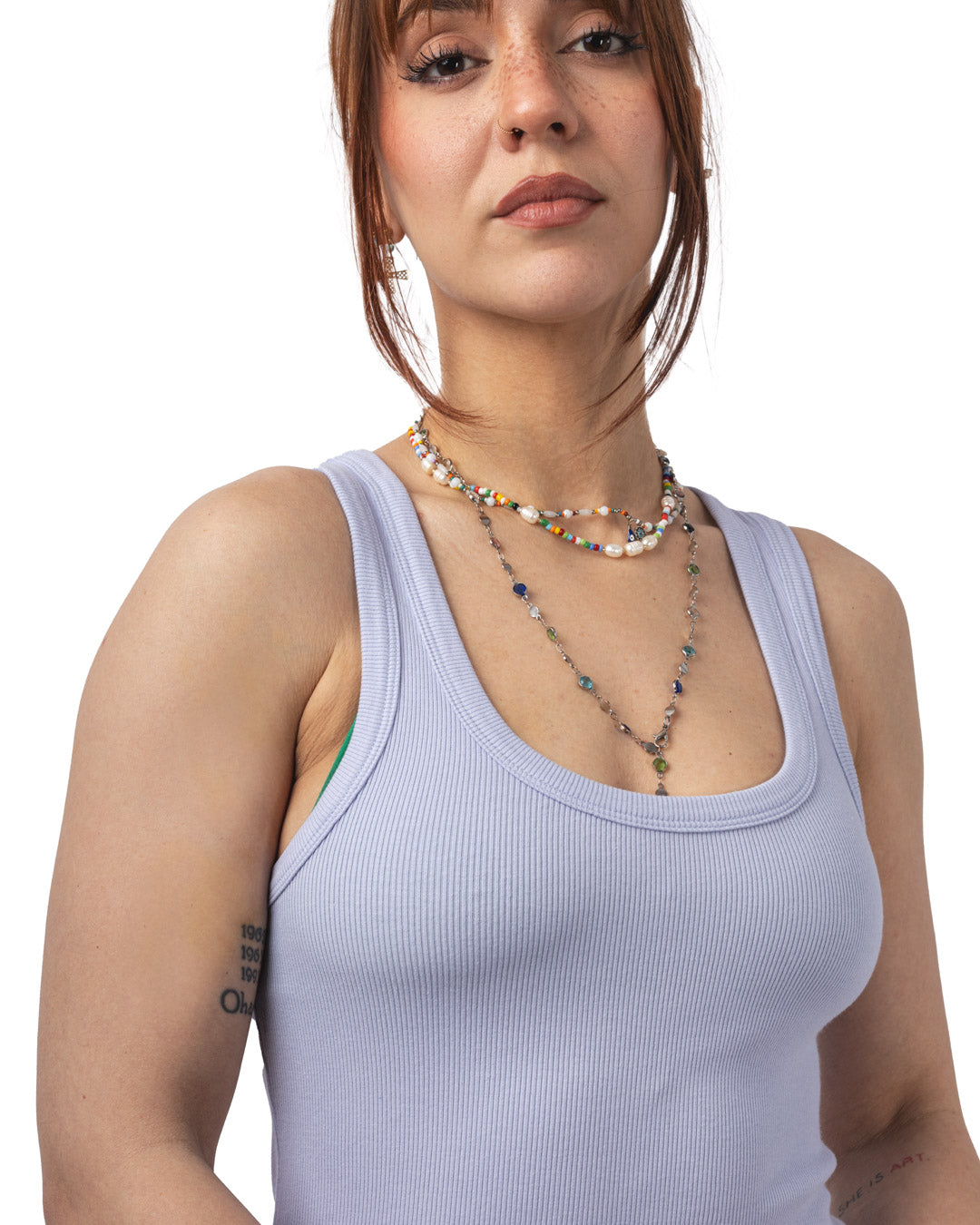 ORGANIC RIB TANK TOP
