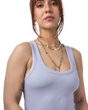 ORGANIC RIB TANK TOP