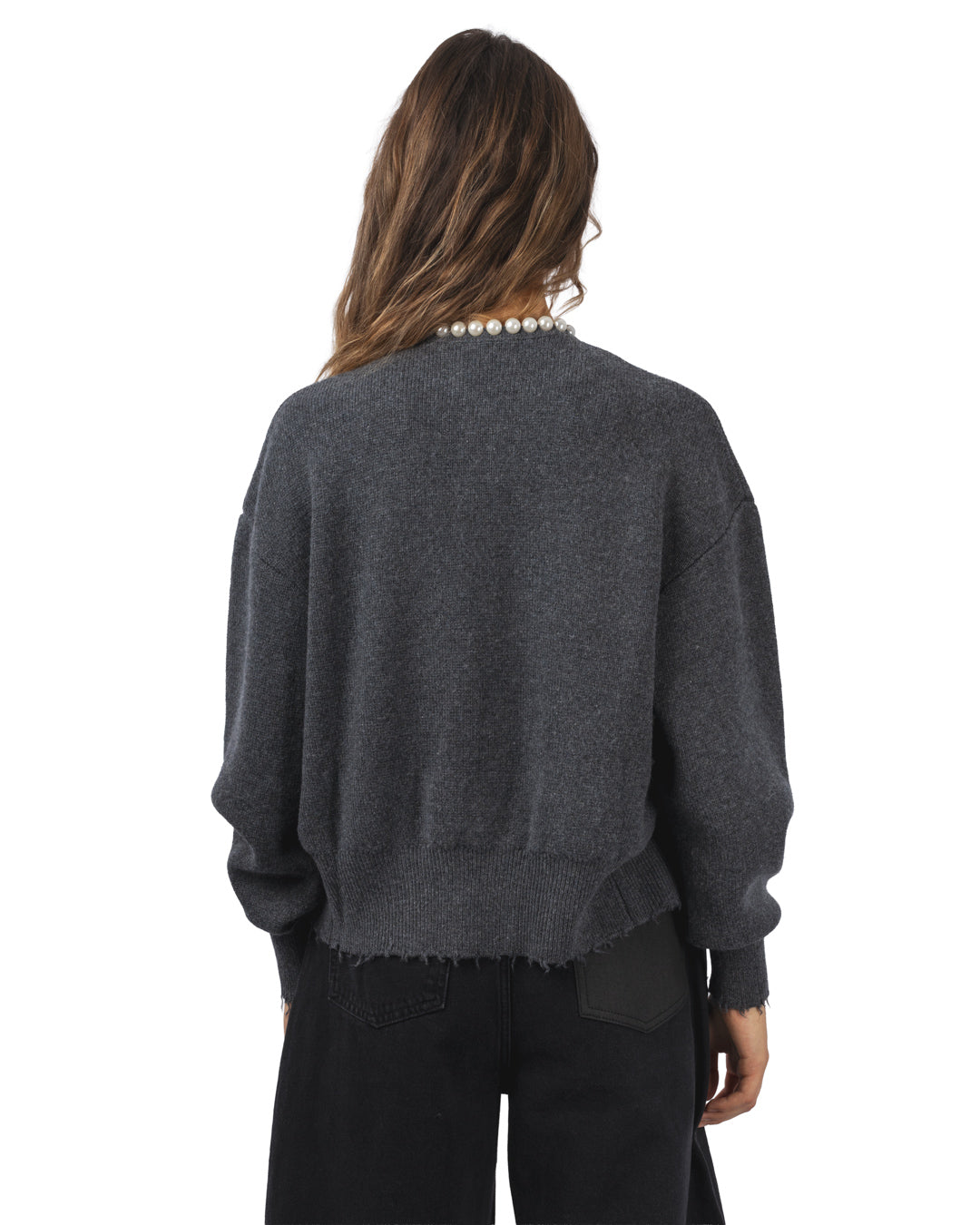 Ideas Knit Cardigan with Beads