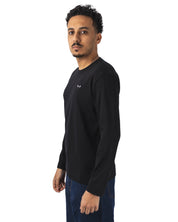 L/S T-Shirt Black Emblem