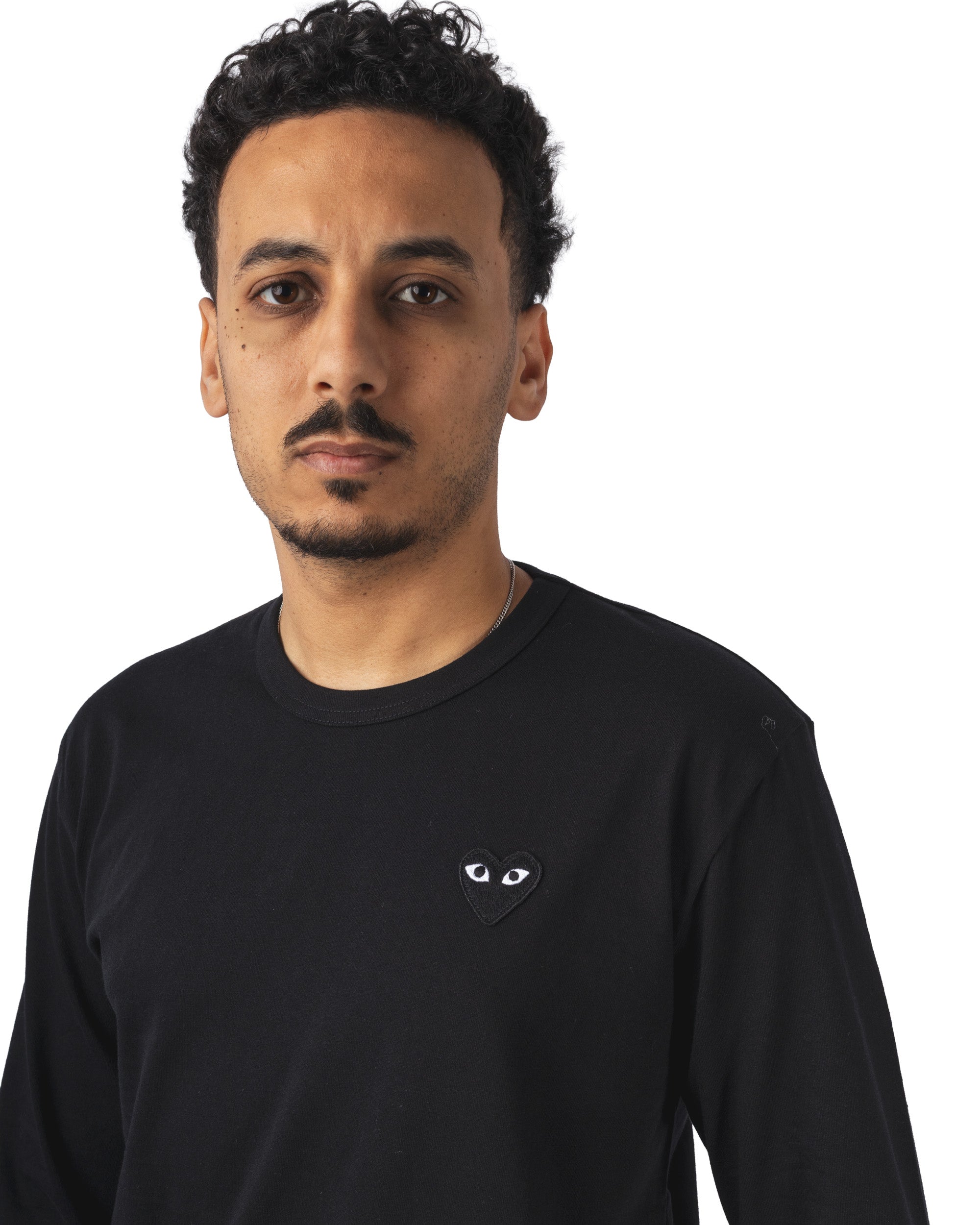 L/S T-Shirt Black Emblem