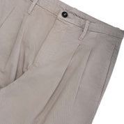 Cotton Gabardine Loose Pants