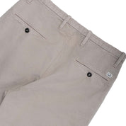 Cotton Gabardine Loose Pants