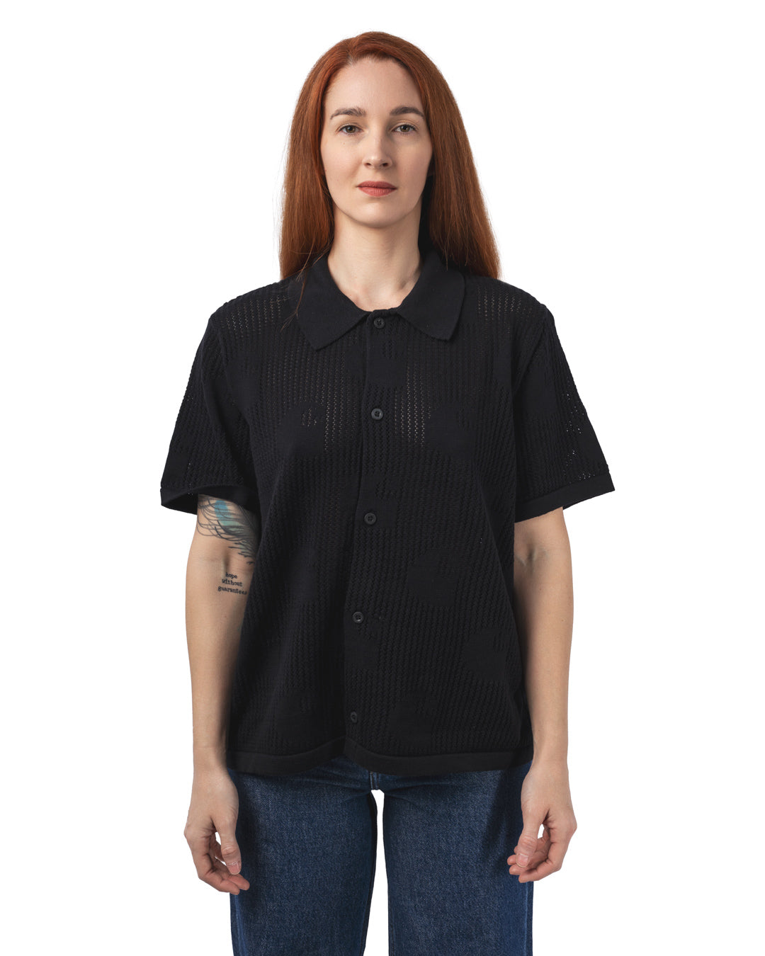 W' S/S Temple Knit Shirt