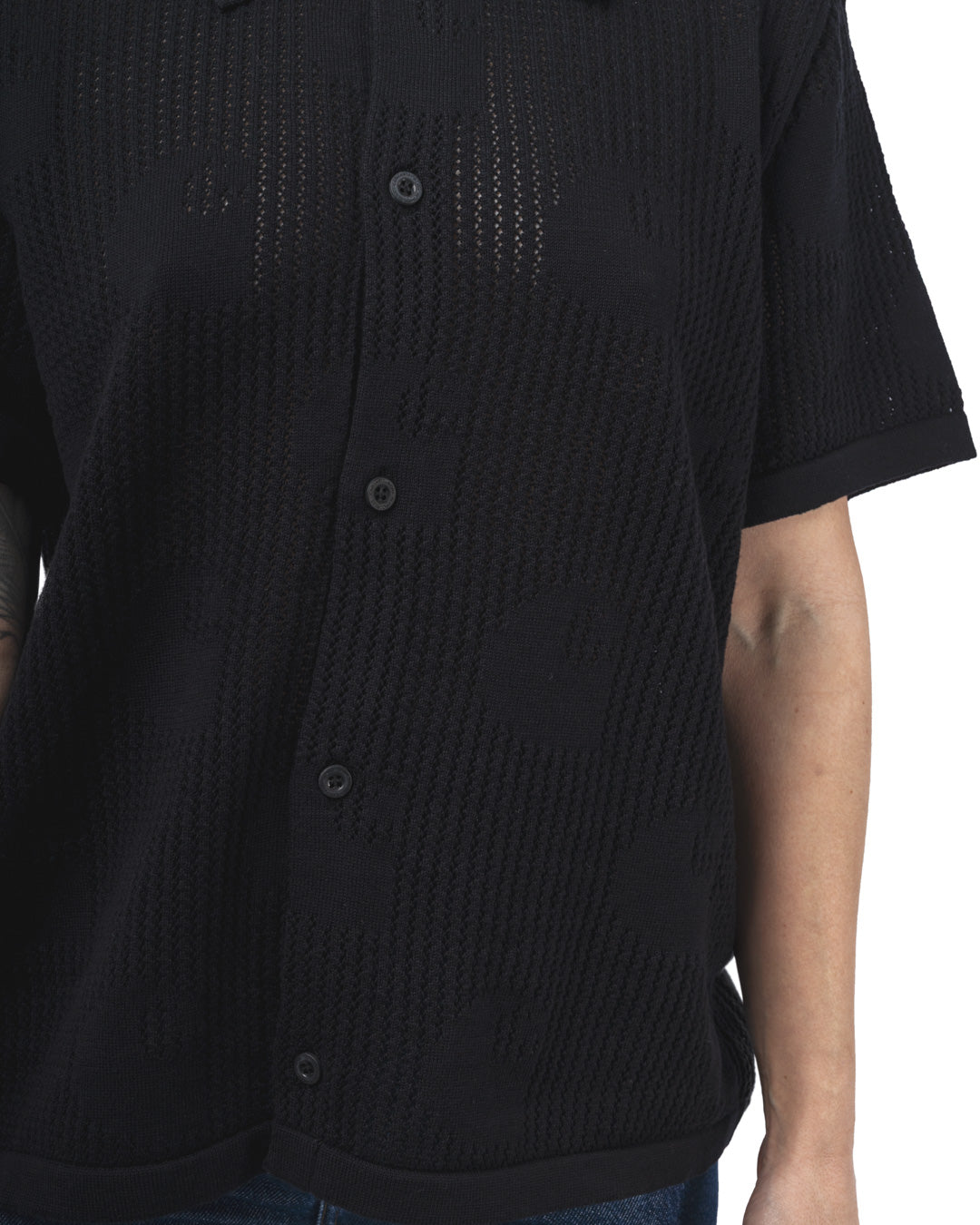 W' S/S Temple Knit Shirt