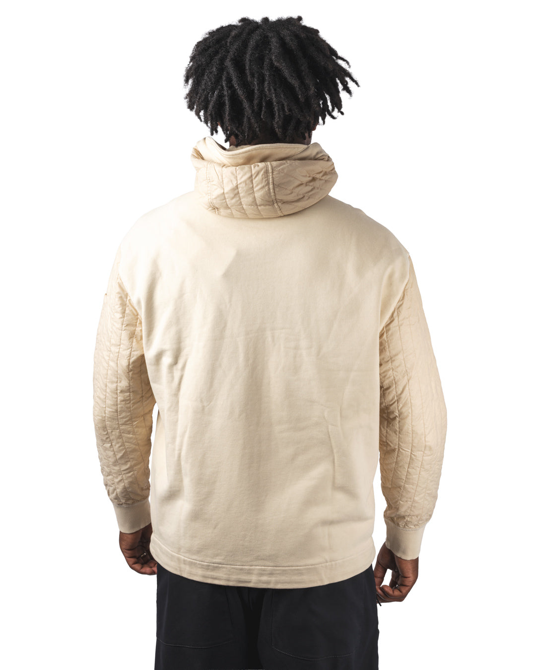 Sweatshirts Hooded Open In Diagonal Raised Fleece PFD