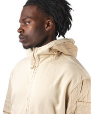 Sweatshirts Hooded Open In Diagonal Raised Fleece PFD