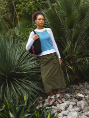 Nylon Utility Skirt