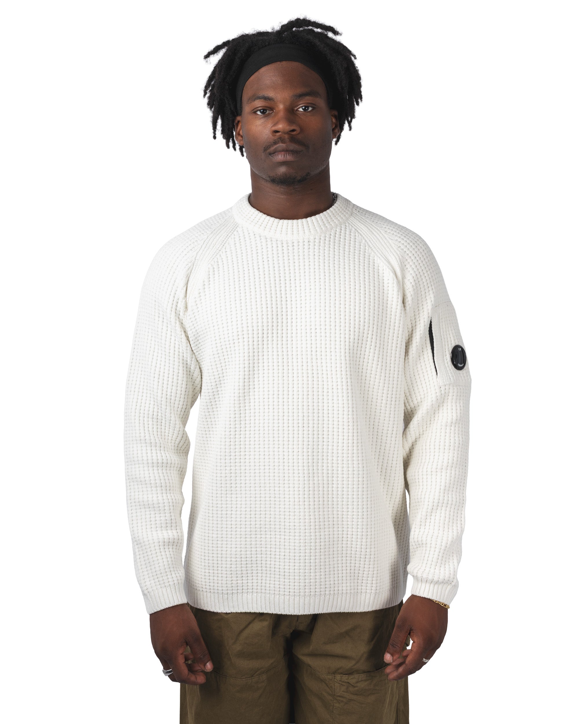 Knitwear Crewneck In Chenille Cotton