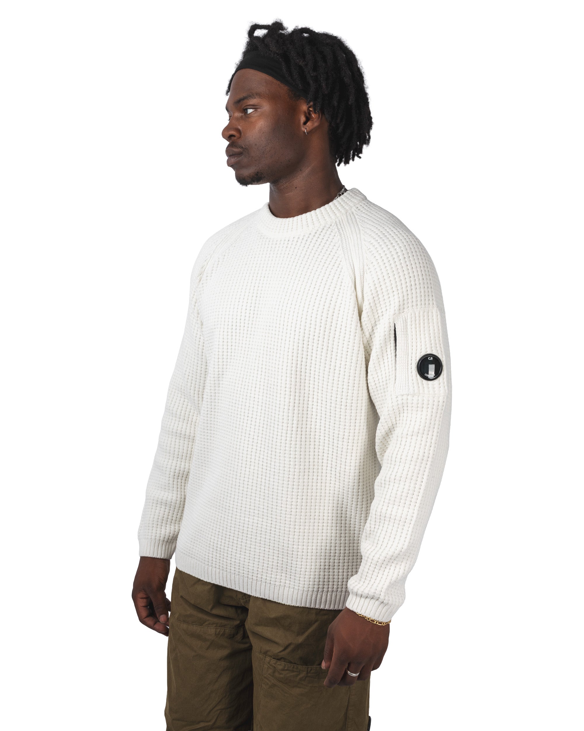 Knitwear Crewneck In Chenille Cotton