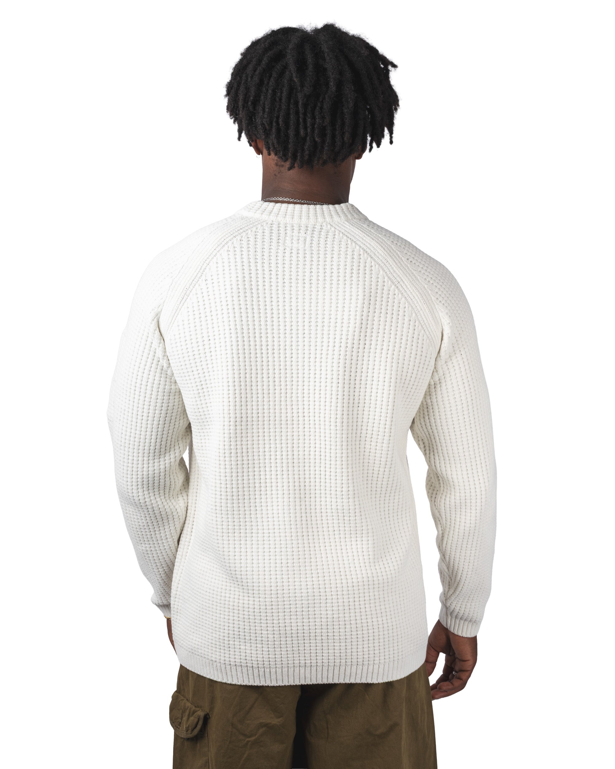 Knitwear Crewneck In Chenille Cotton