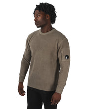 Knitwear Crewneck In Chenille Cotton