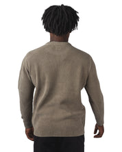 Knitwear Crewneck In Chenille Cotton