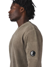Knitwear Crewneck In Chenille Cotton