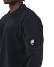 Knitwear Crewneck In Chenille Cotton