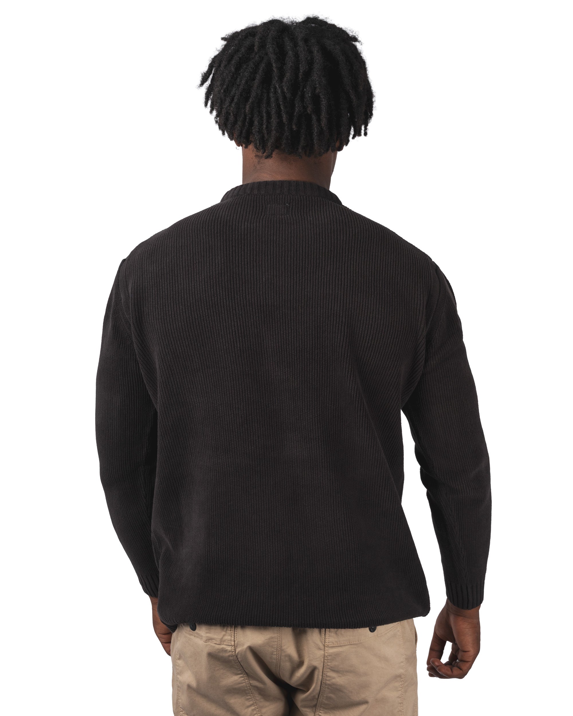 Knitwear Crewneck In Chenille Cotton