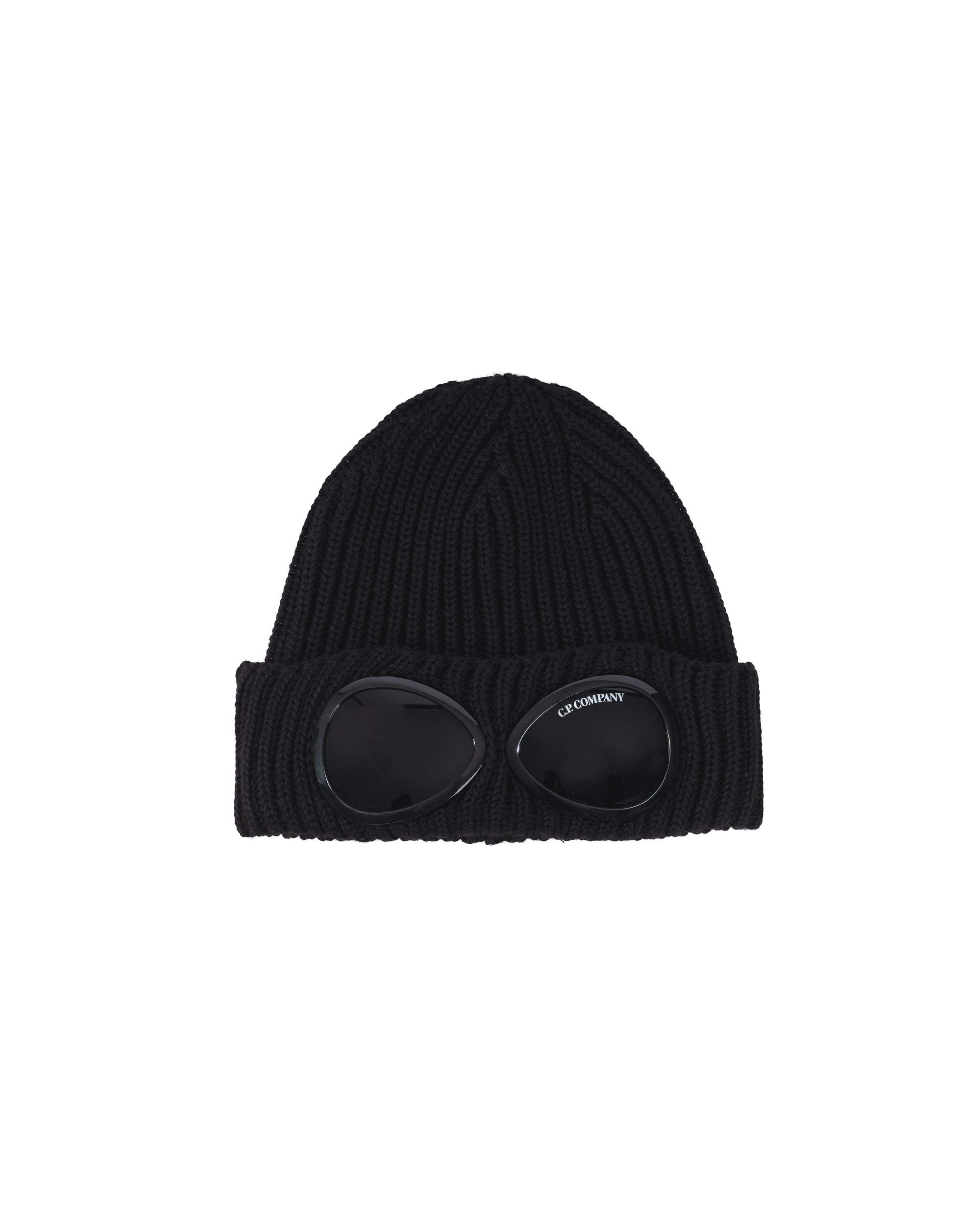 Goggle Knit Cap In Eextrafine Merino Wool