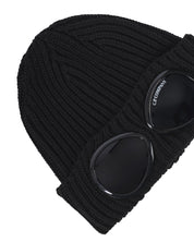 Goggle Knit Cap In Eextrafine Merino Wool