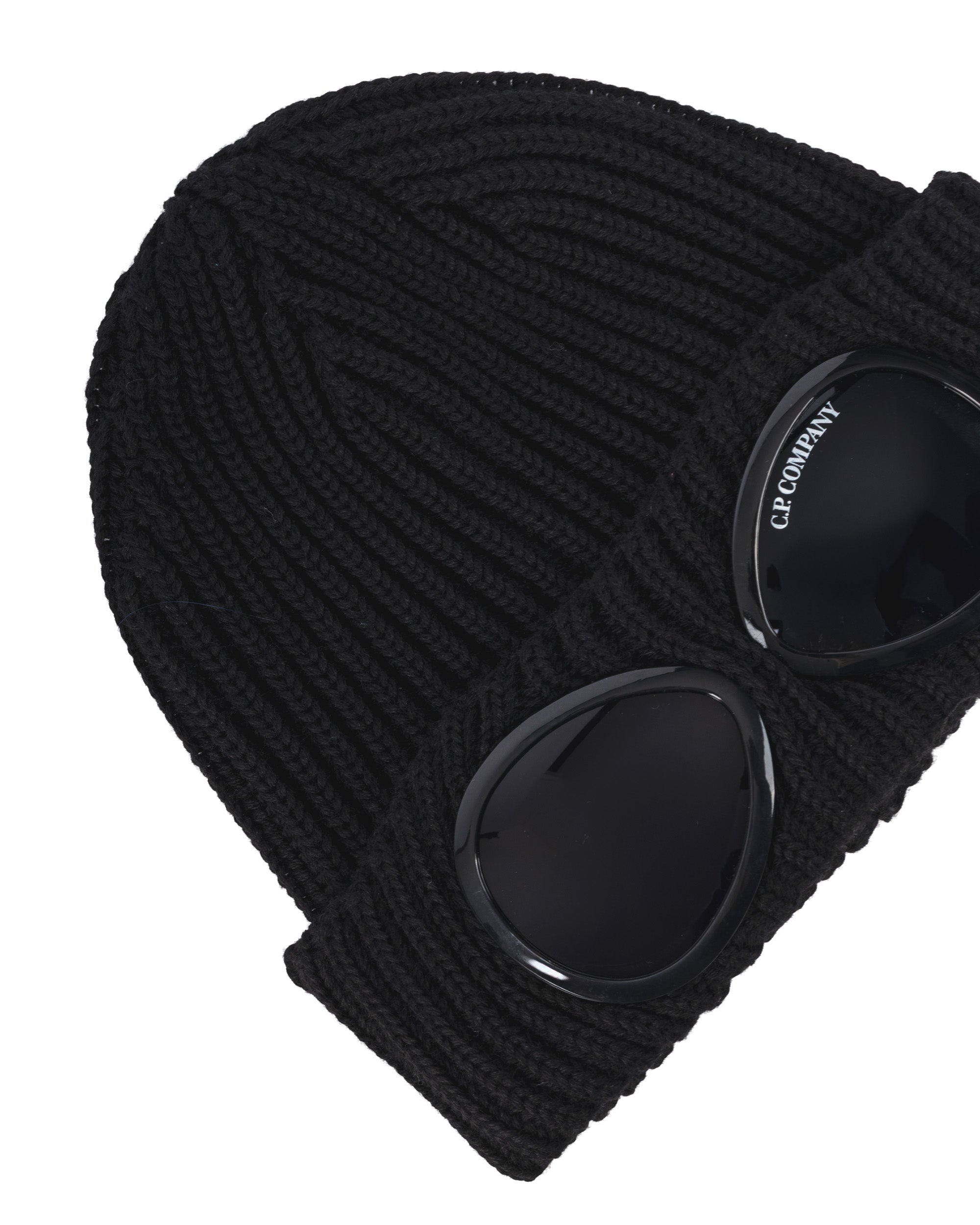 Goggle Knit Cap In Eextrafine Merino Wool