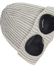 Goggle Knit Cap In Eextrafine Merino Wool