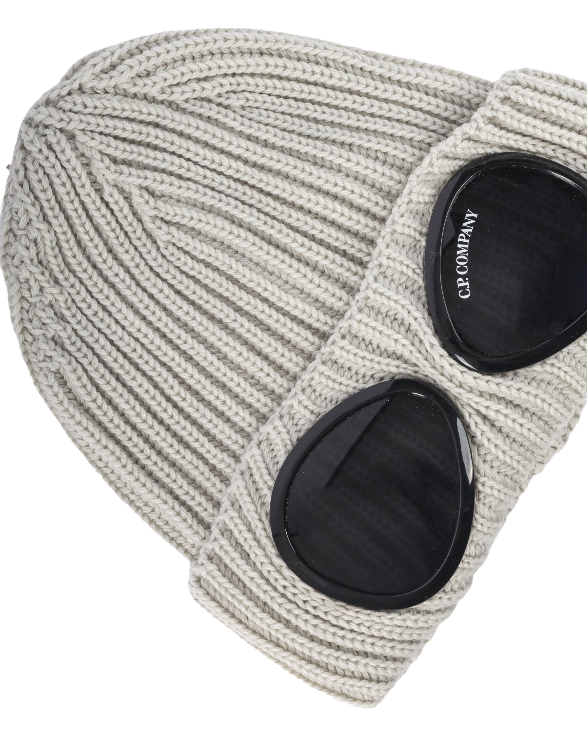 Goggle Knit Cap In Eextrafine Merino Wool