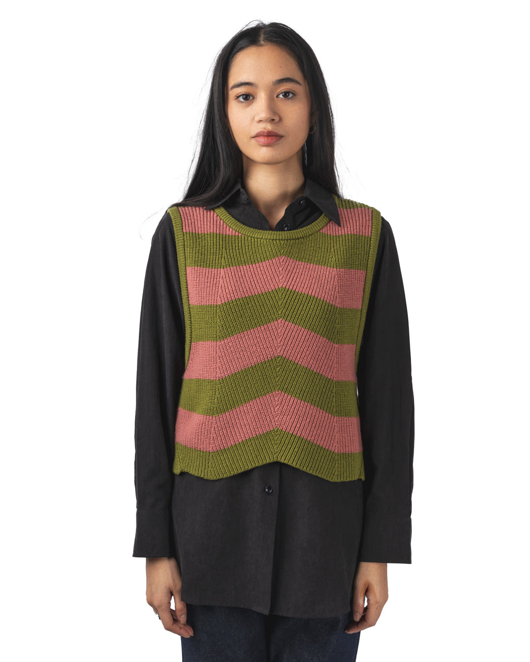 ANNIE SLEEVELESS SWEATER