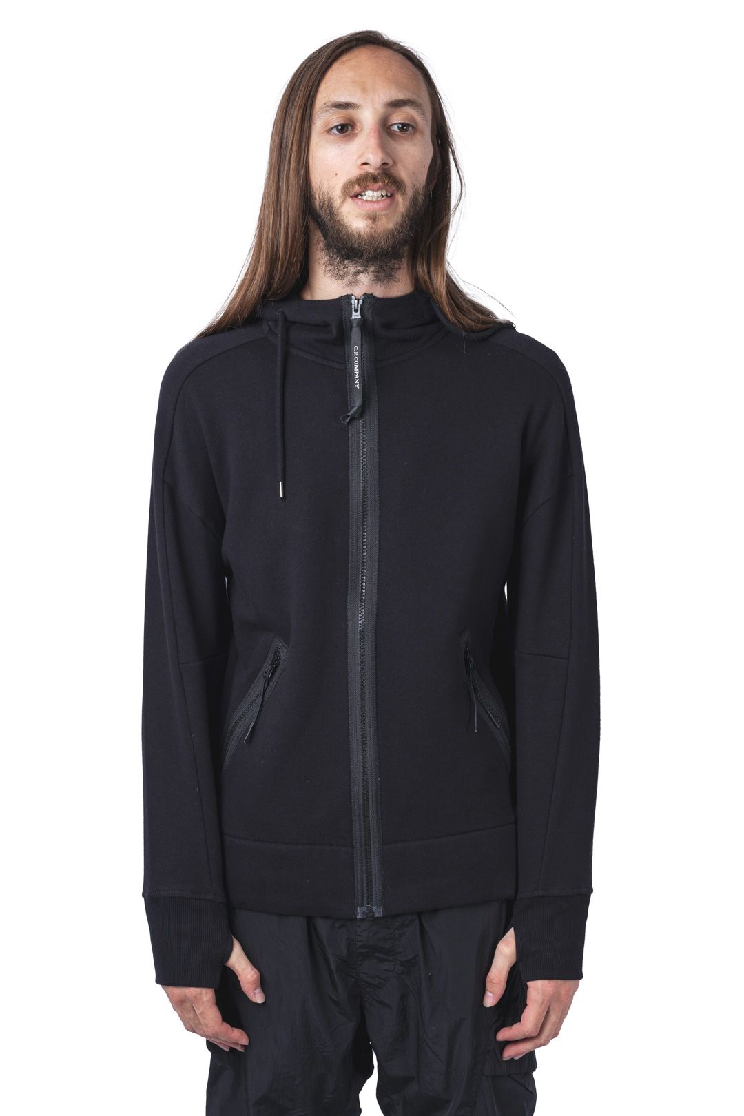 SWEATSHIRT HOODED OPEN