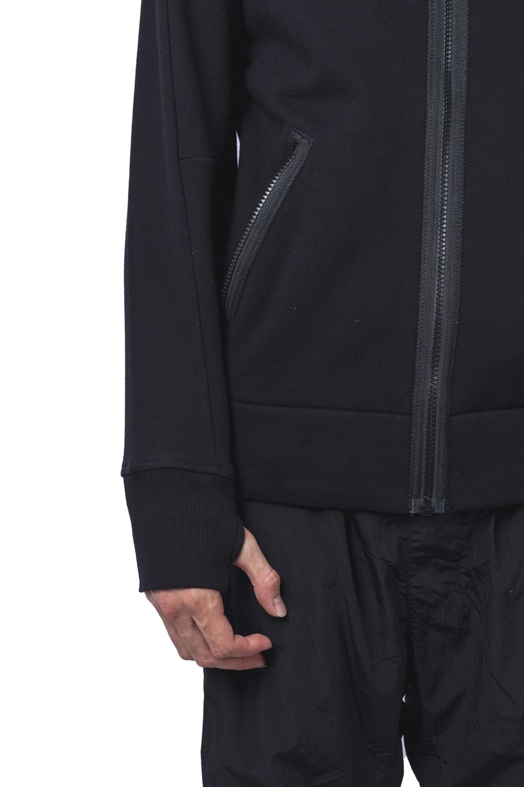 SWEATSHIRT HOODED OPEN