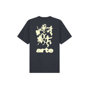 Blurry Back Print T-Shirt