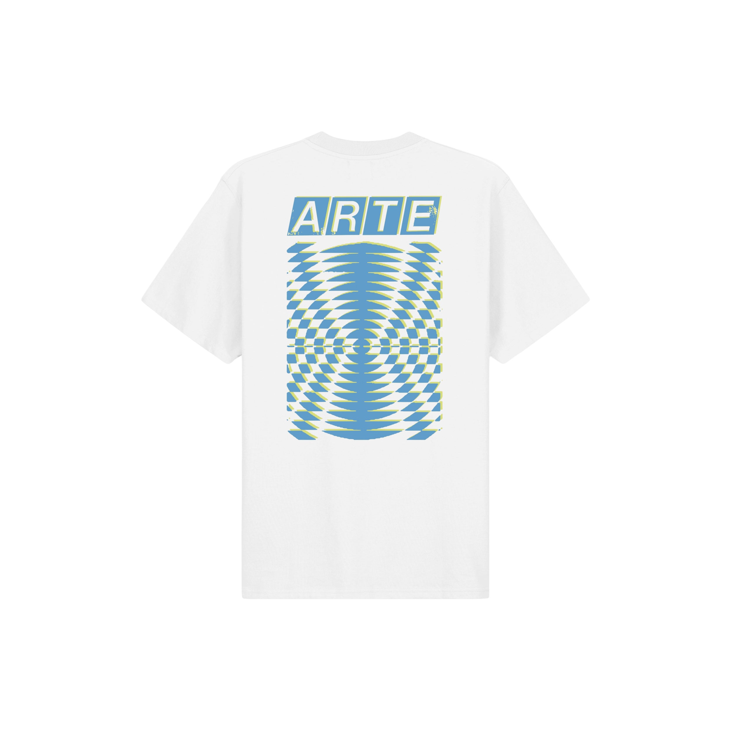 Abstract Back Print T-shirt