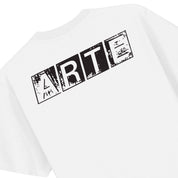 Faded Black Print T-Shirt