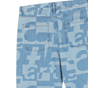 Denim Allover Pants