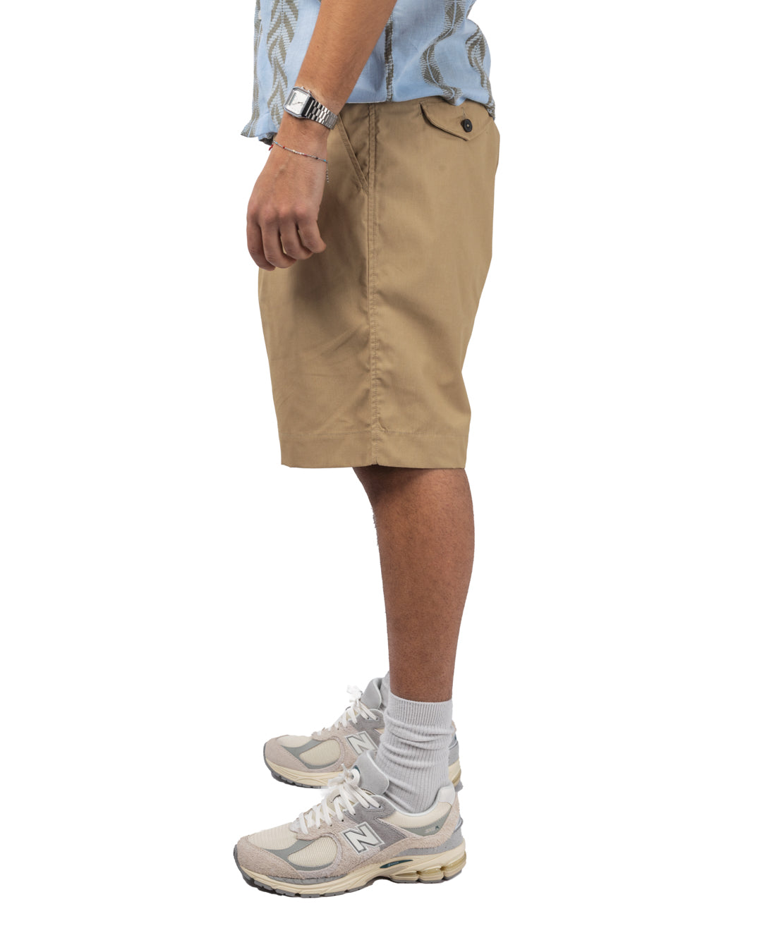 Pleated Track Short