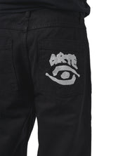 Back Pocket Graphic Pants