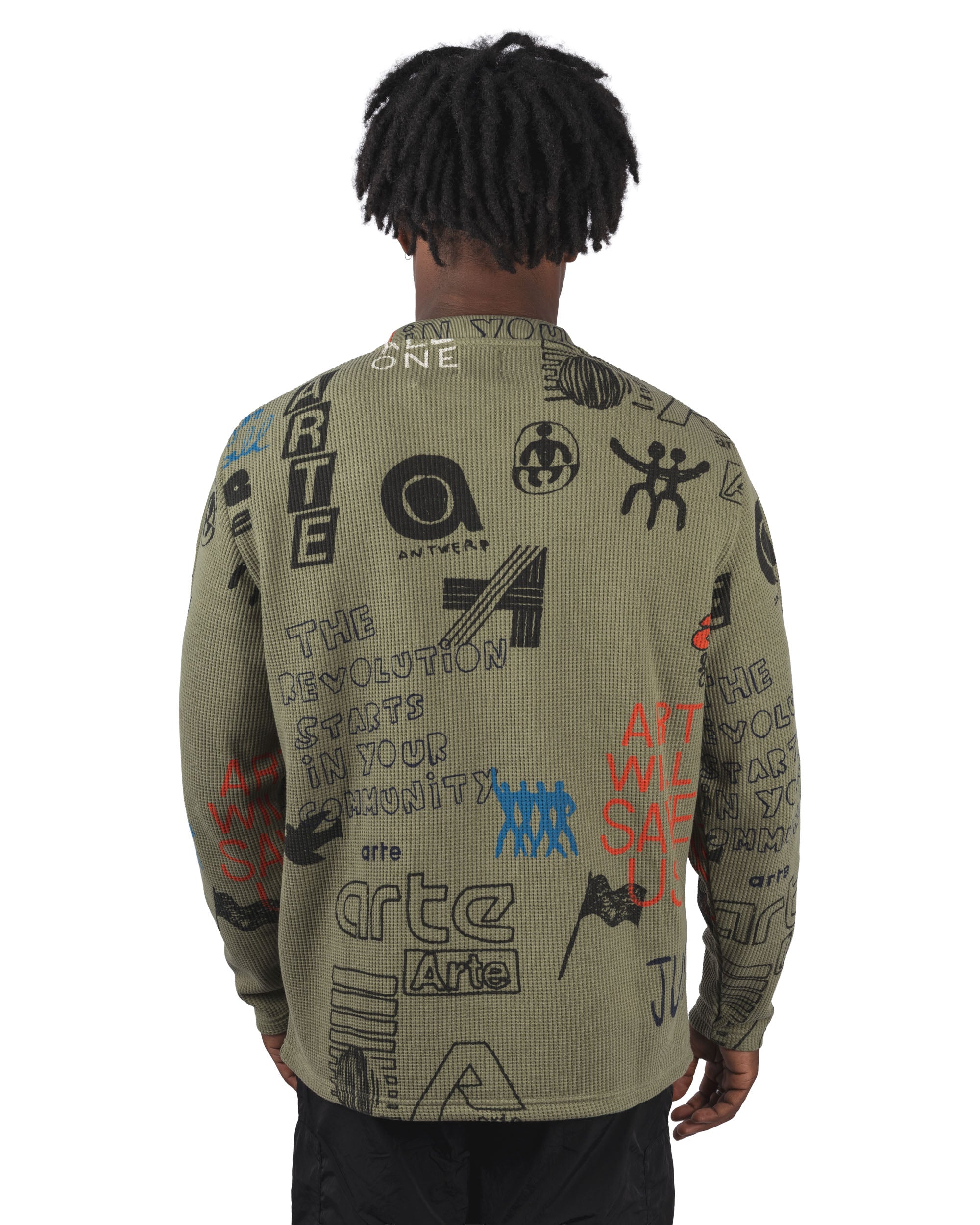 Allover Waffle Longsleeve