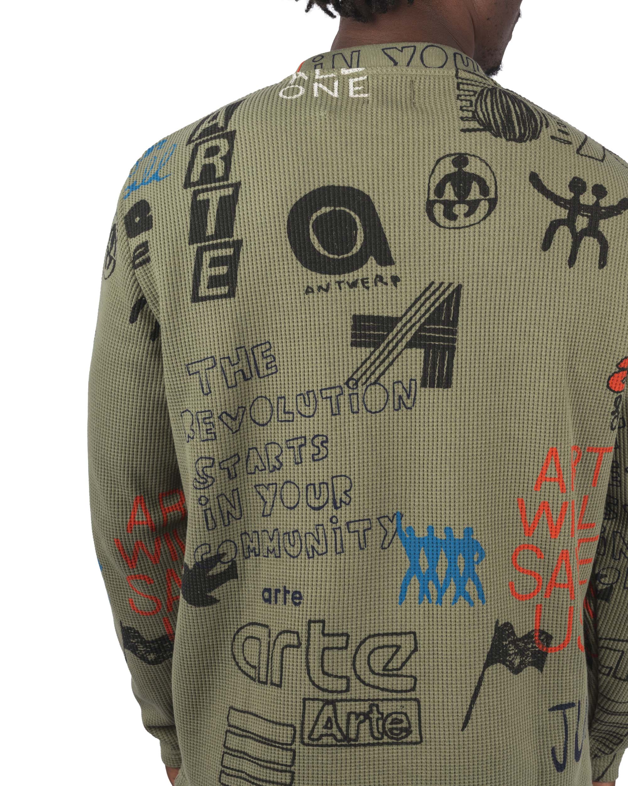 Allover Waffle Longsleeve