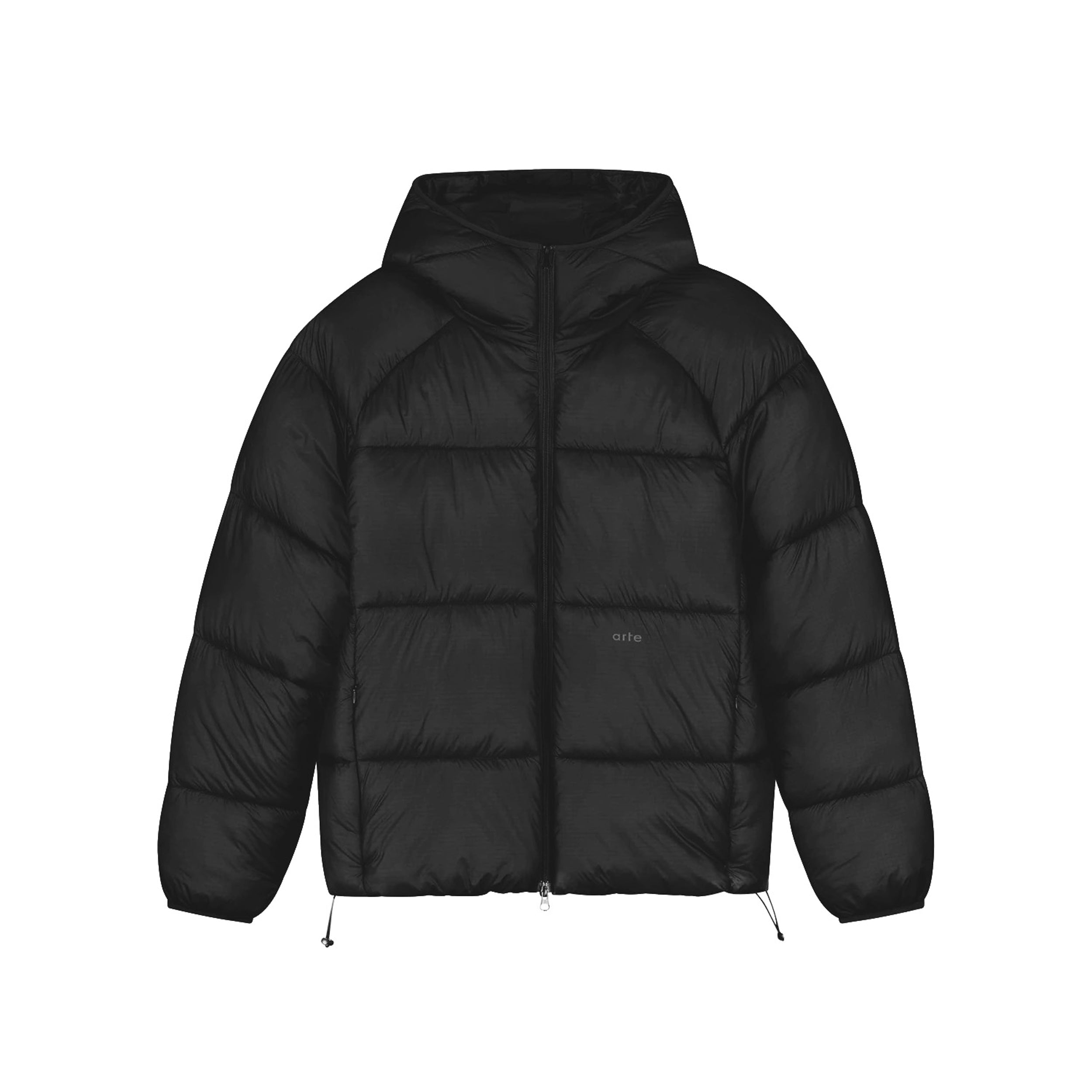 Ripstop Transparent Hooded Puffer