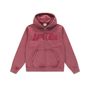 Stencil Sunfade Zip Hoodie