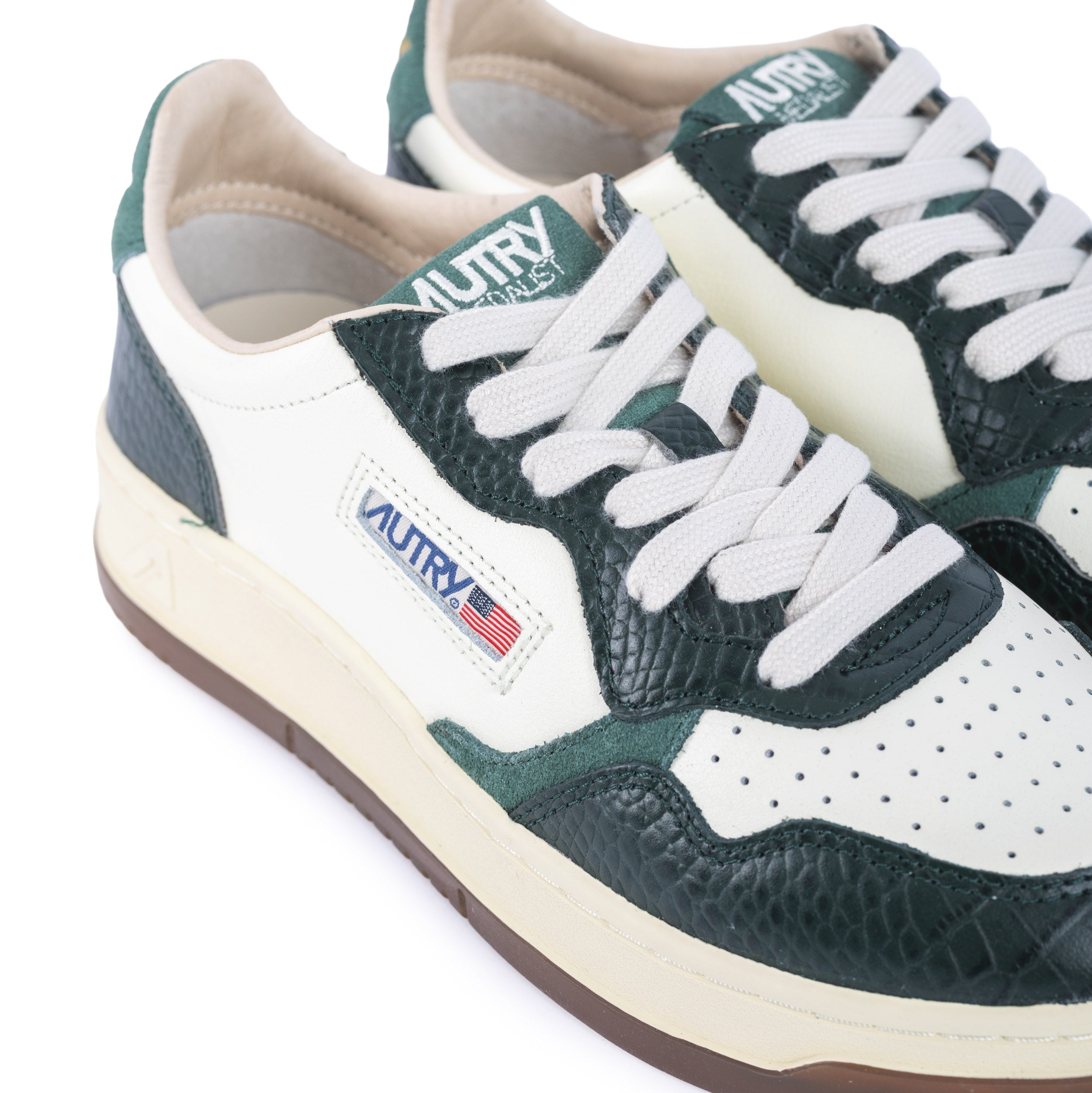 Medalist Low Leather/Cocco