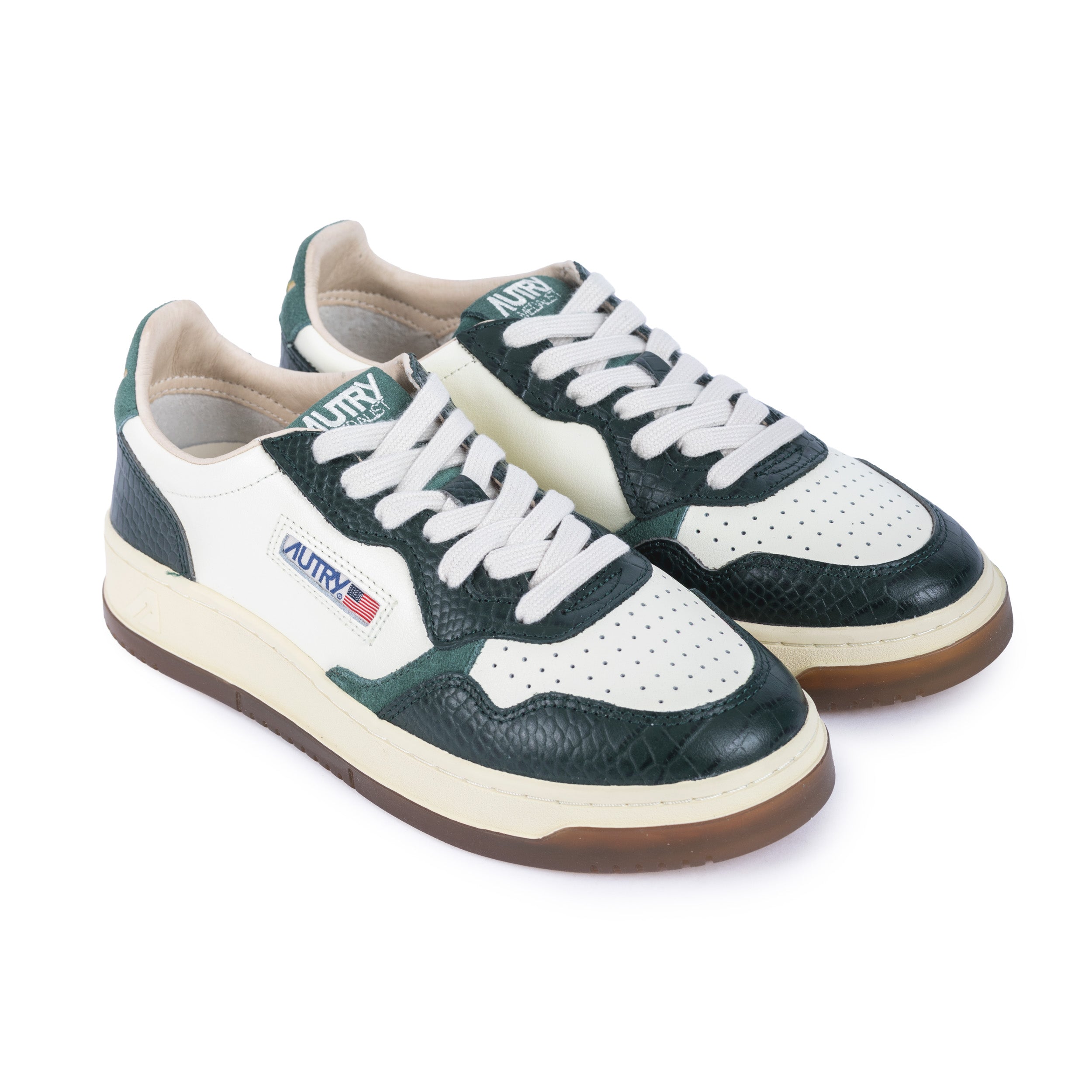 Medalist Low Leather/Cocco