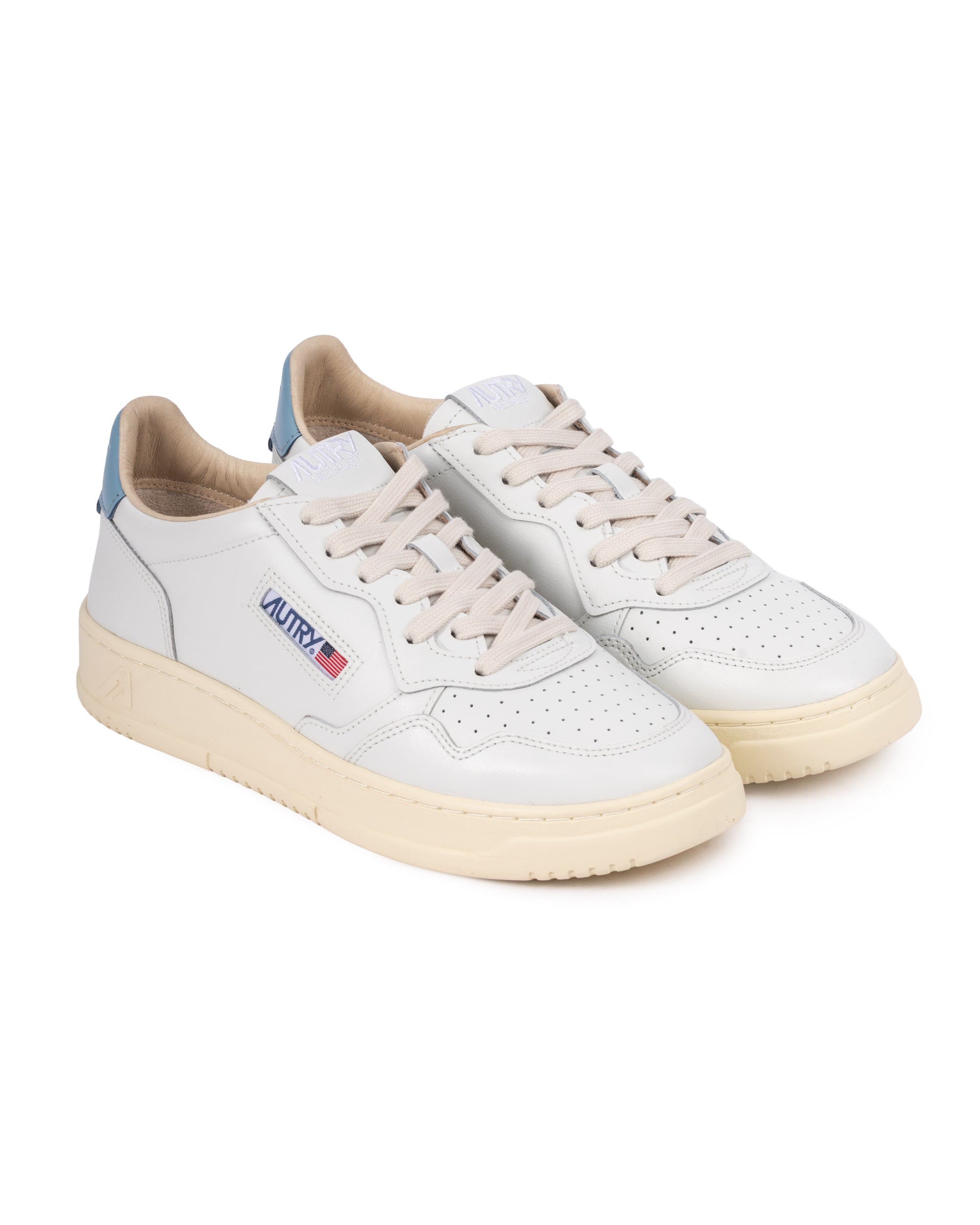 Medalist Low New Logo Leather