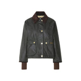 Cropped Beadnell Wax Jacket