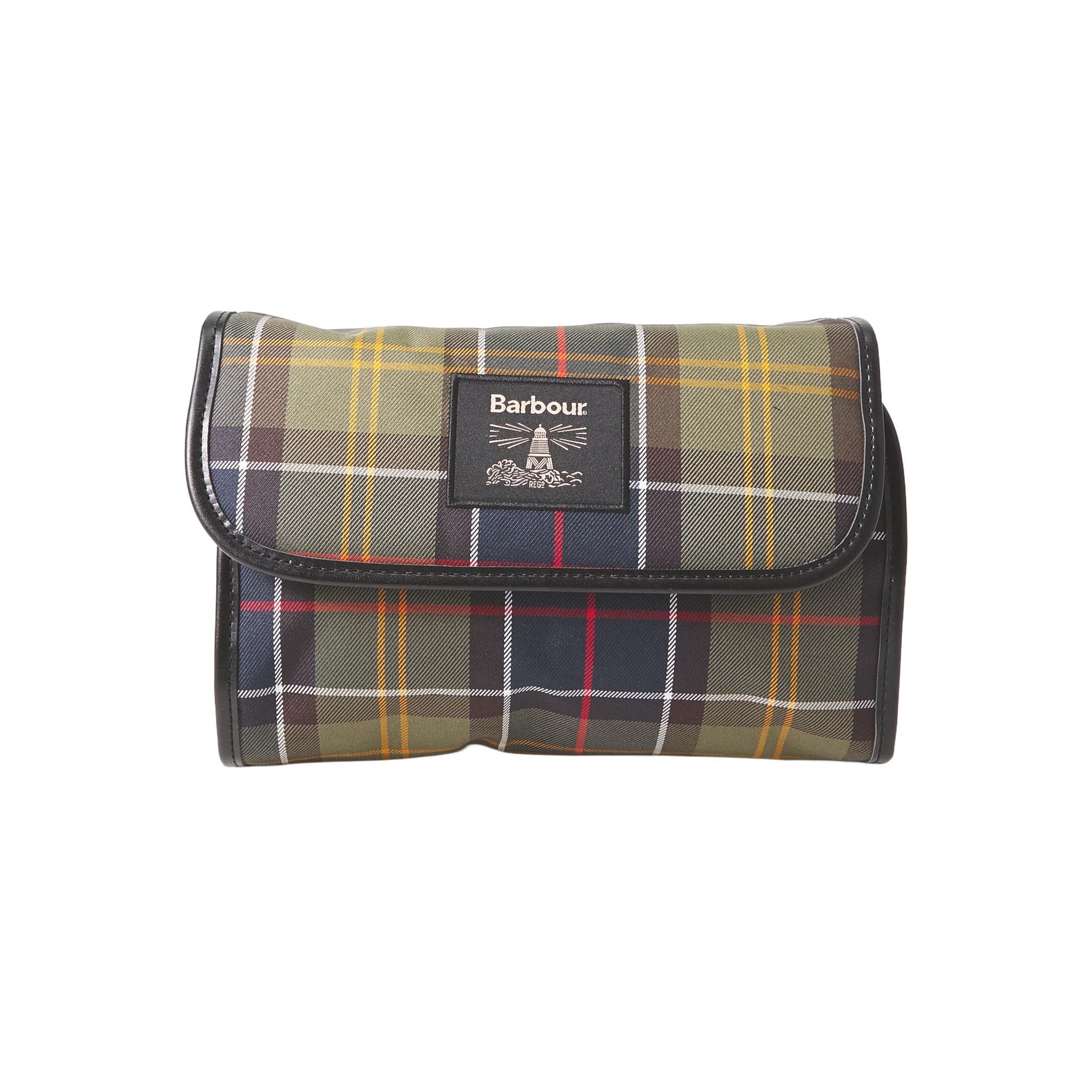 Tartan Hanging Washbag