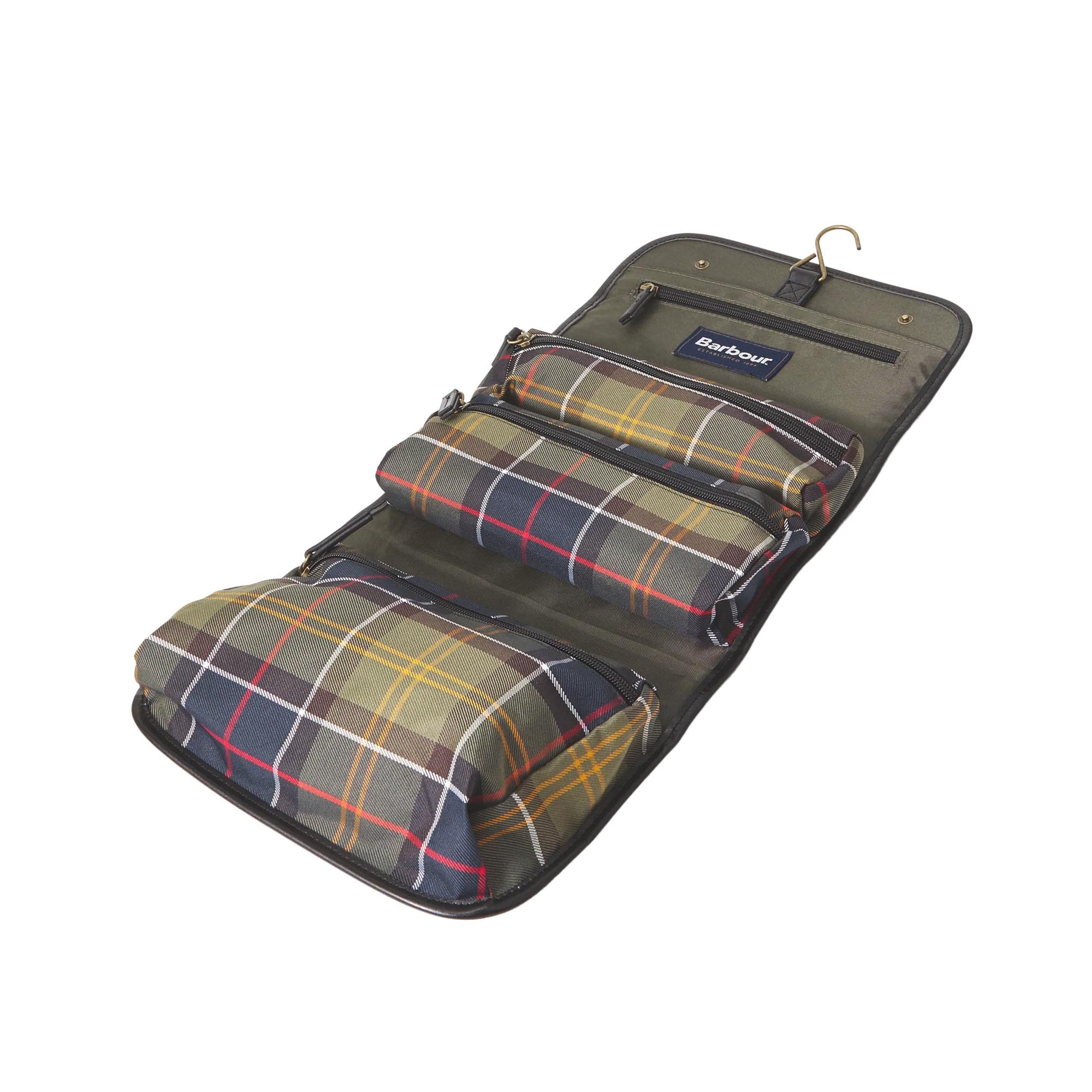 Tartan Hanging Washbag