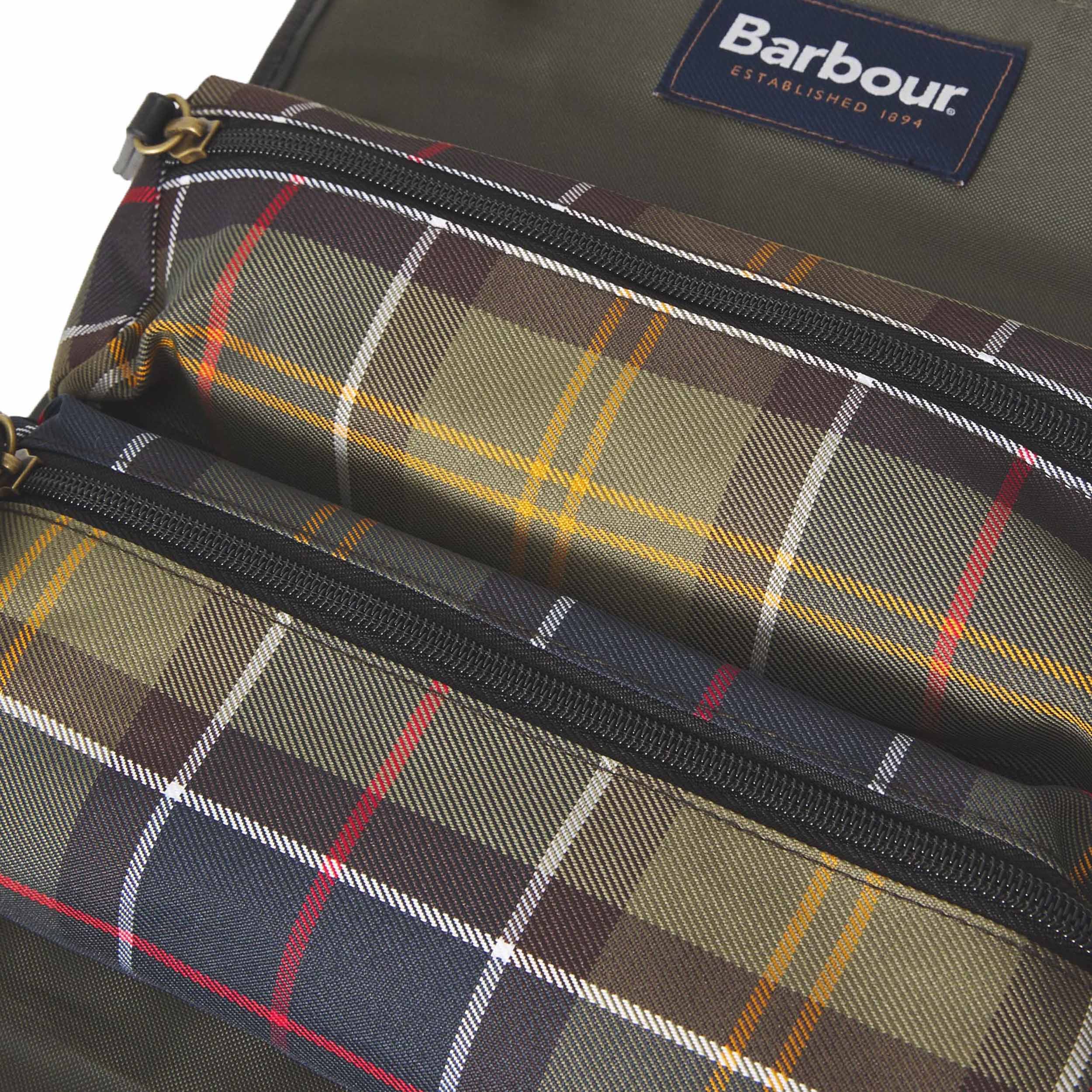 Tartan Hanging Washbag