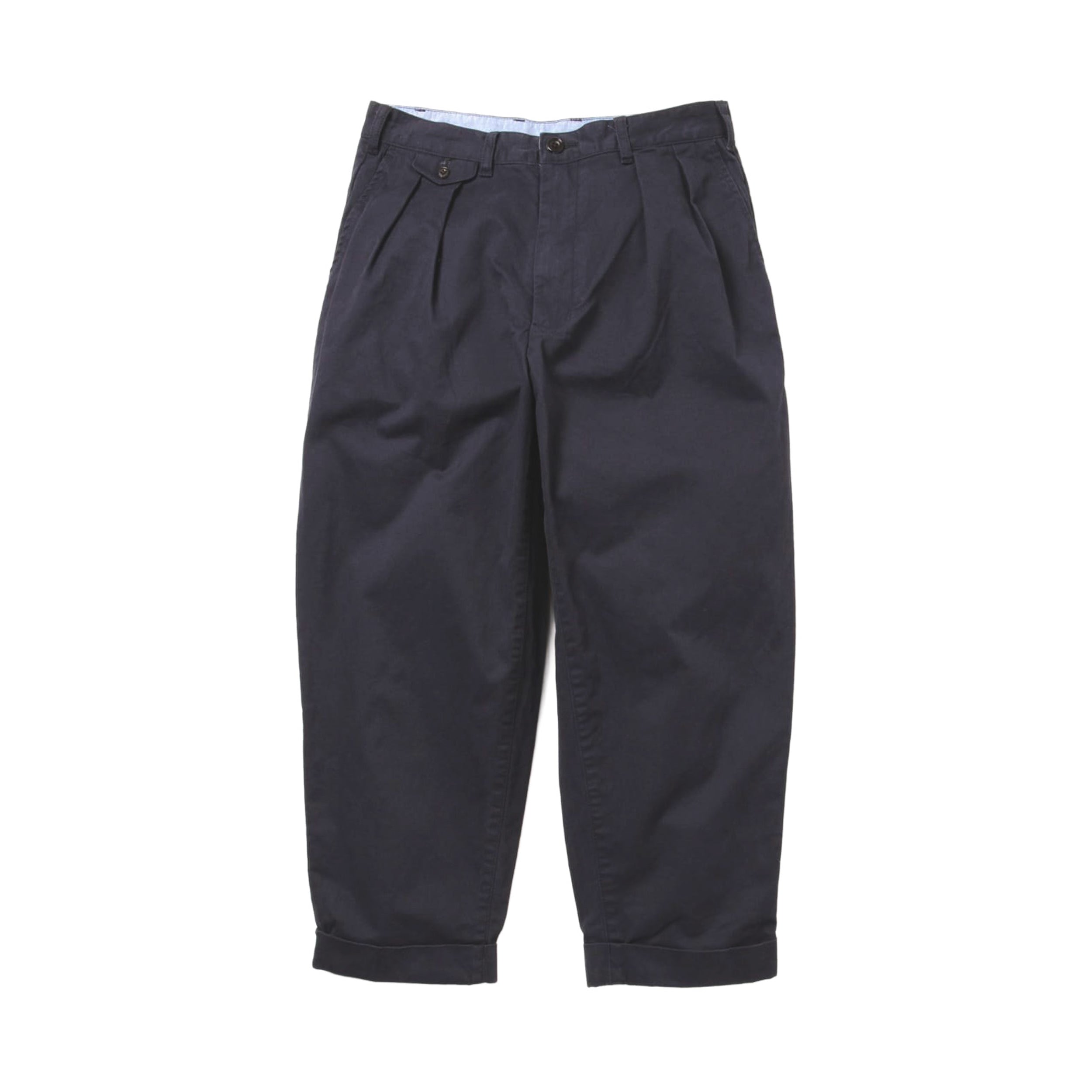 2 Pleats Tapered Twill