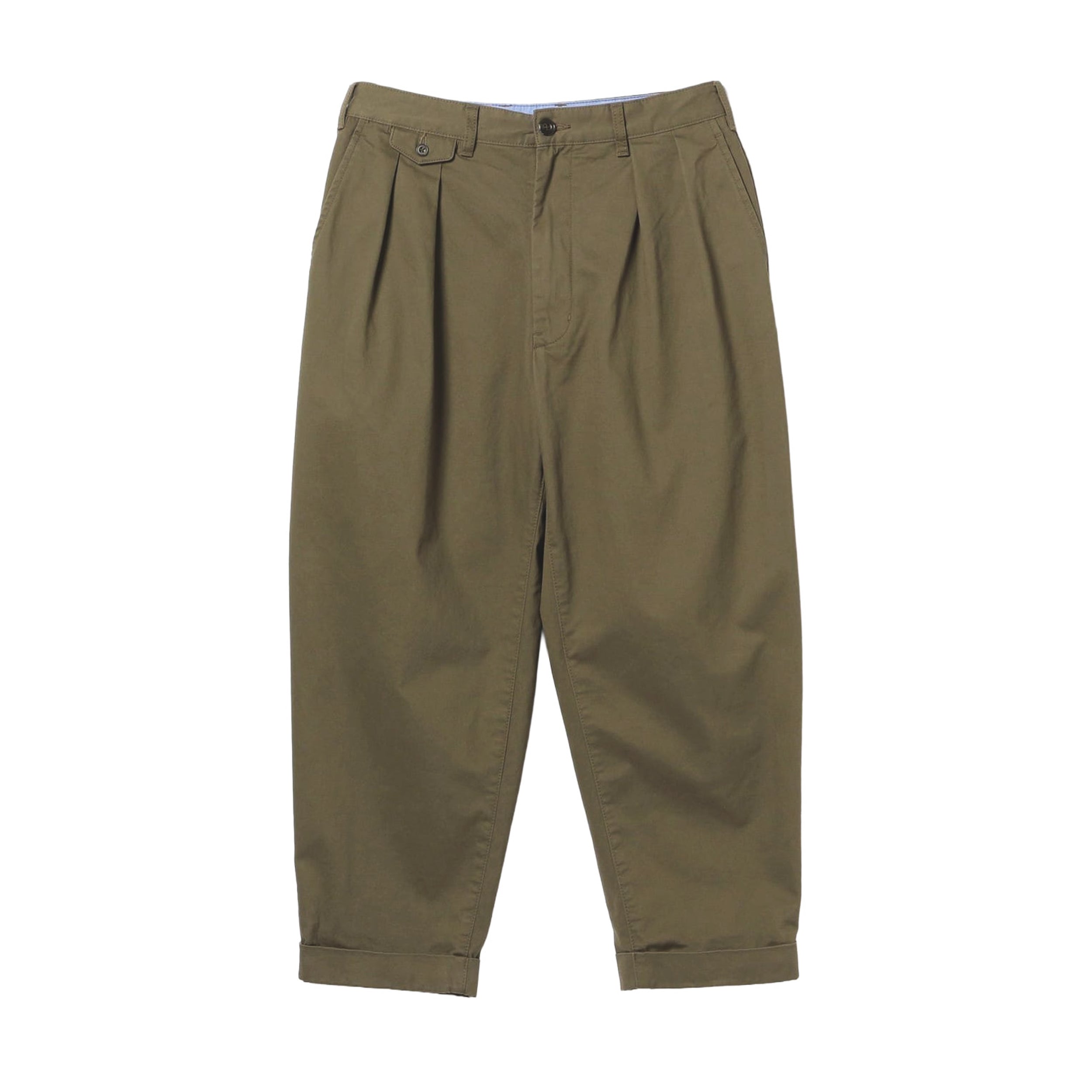 2 Pleats Tapered Twill