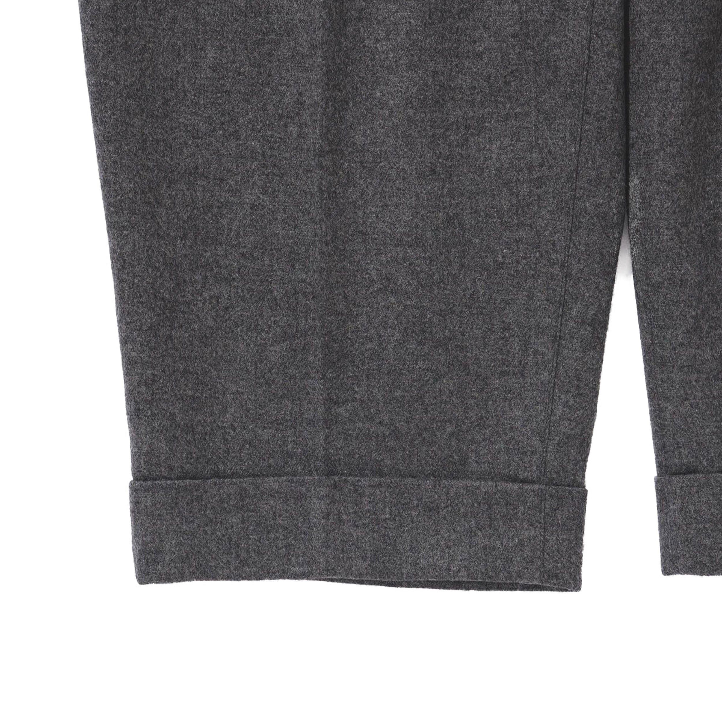2 Pleats Tapered Flannel