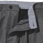 2 Pleats Tapered Flannel