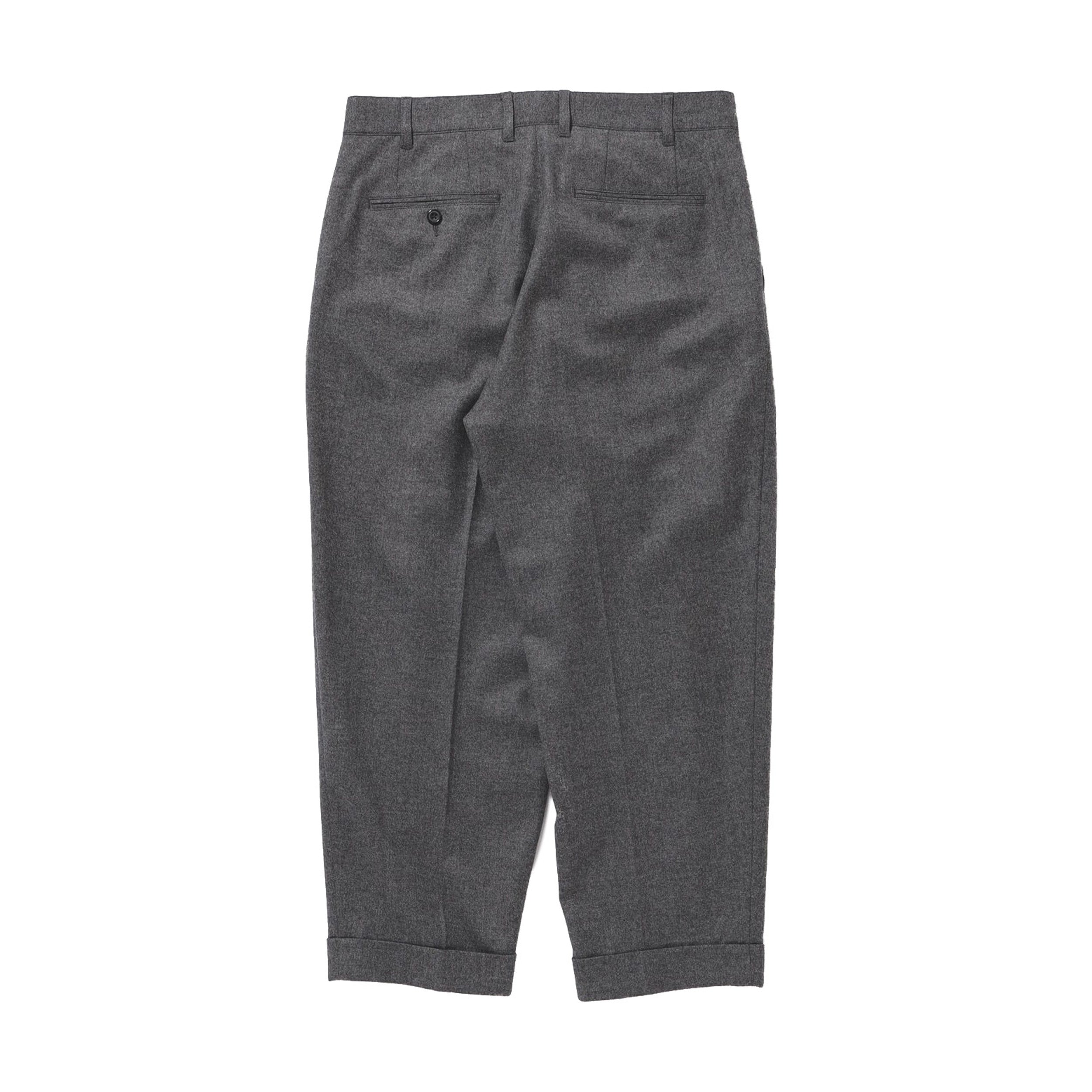 2 Pleats Tapered Flannel